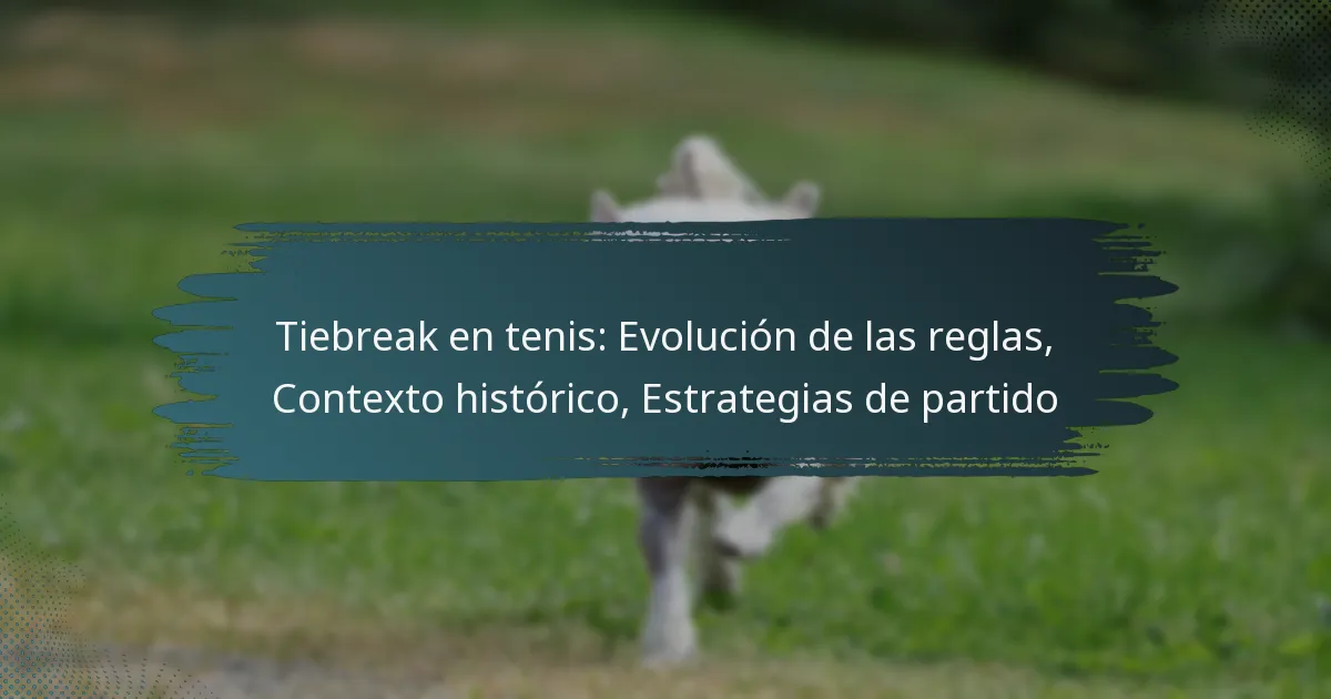 Tiebreak en tenis: Evolución de las reglas, Contexto histórico, Estrategias de partido